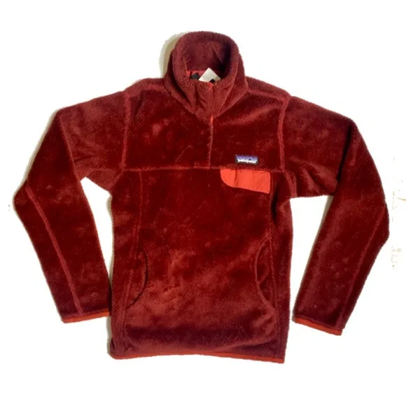 Burgundy patagonia hotsell pullover